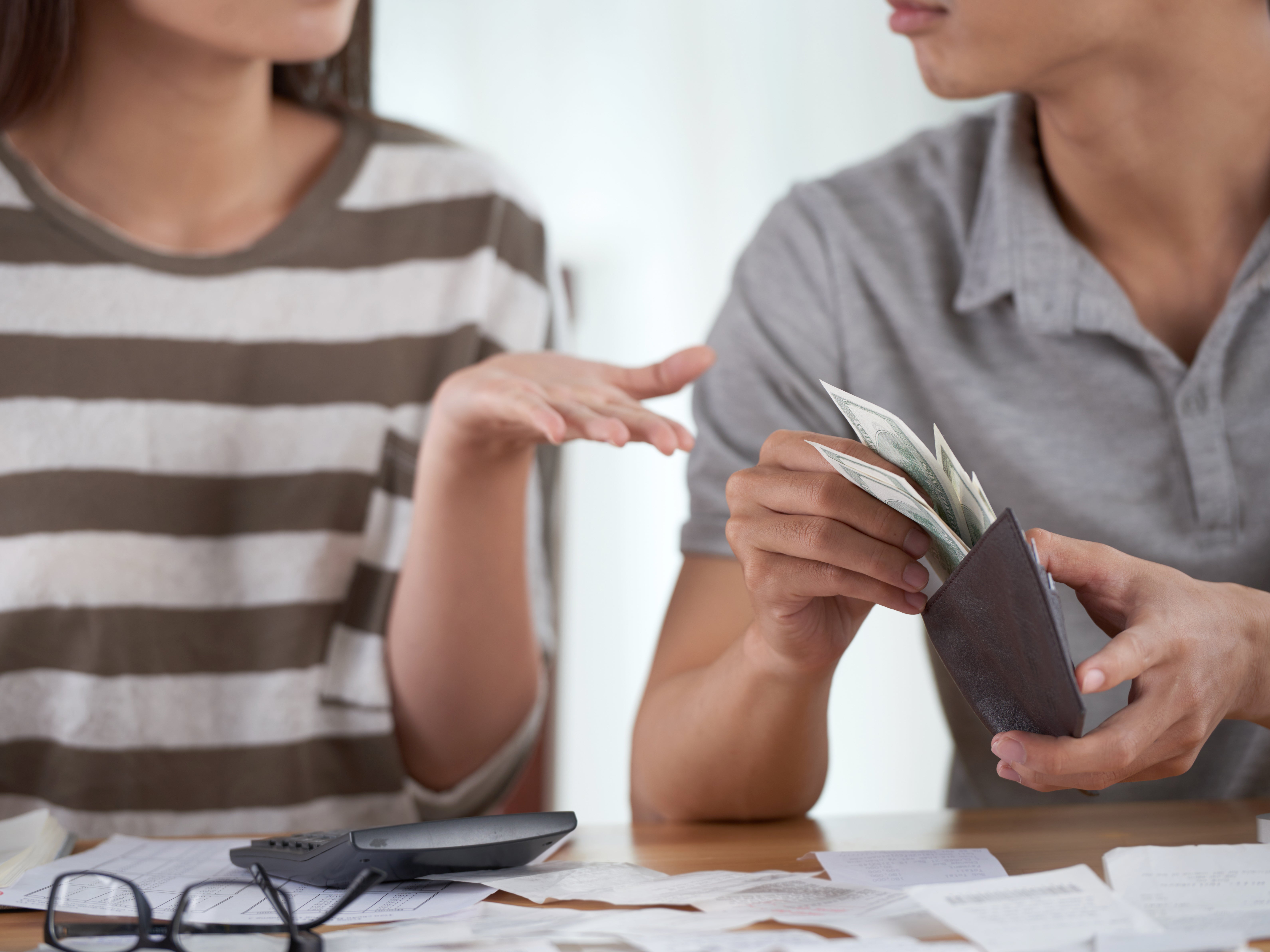 Financial resentment is not conducive to a happy, healthy relationship