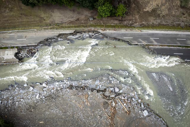 SUIZA-INUNDACIONES