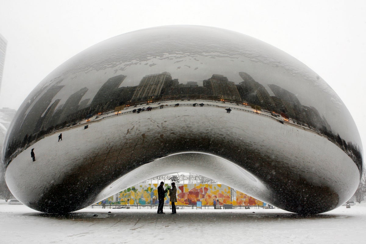 Chicago’s iconic ‘Bean’ sculpture reopens to tourists after nearly a year of construction