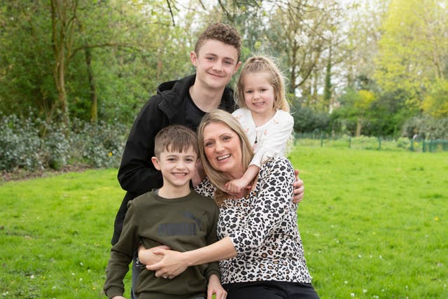 Lyndsey Ainscough has told how Dame Deborah James helped save her life from deadly bowel cancer. (Karen Wright Photography/PA)