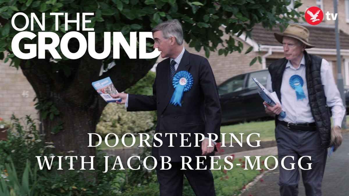On the campaign trail with Sir Jacob Rees-Mogg