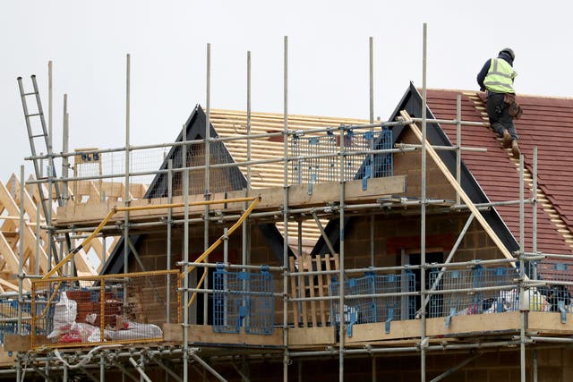 Building supplies firm SIG has warned over weak demand for construction work in Europe (Gareth Fuller/PA)