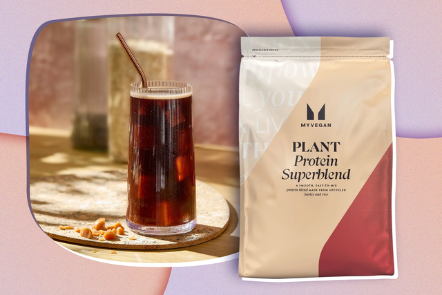 <p>Just one of Myprotein’s range of vegan protein powders, the superblend comes in bags of either six or 20 servings </p>
