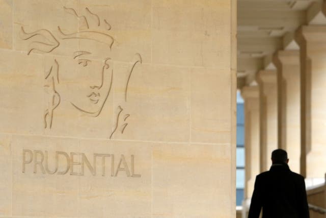 Prudential has seen its shares jump as it kicked off the first tranche of a two billion-dollar (£1.6 billion) share buyback to return cash to investors (Dominic Lipinski/PA)