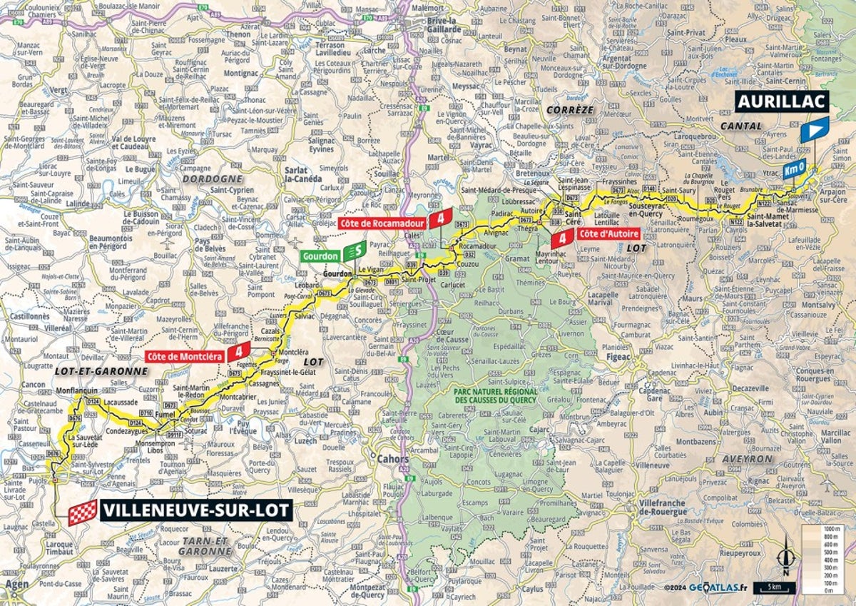 Tour de France Stage 12 preview: Breakaway and bunch set to battle on intriguing route to Villeneuve-sur-Lot
