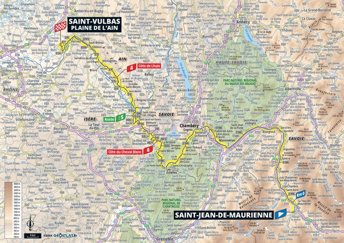 Tour de France 2024 stage 5 preview: Route map and profile as sprinters set for fast finish