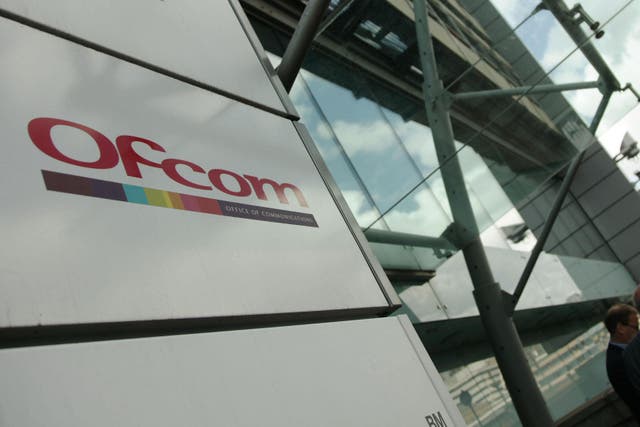 The offices of Ofcom (Office of Communications) in Southwark, London (Yui Mok/PA)