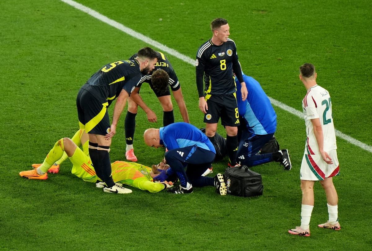 Uefa rejects accusation of delays to Barnabus Varga treatment following horror collision