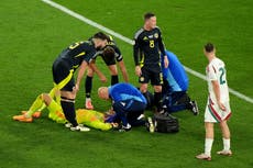 Uefa rejects accusation of delays to Barnabas Varga treatment following horror collision