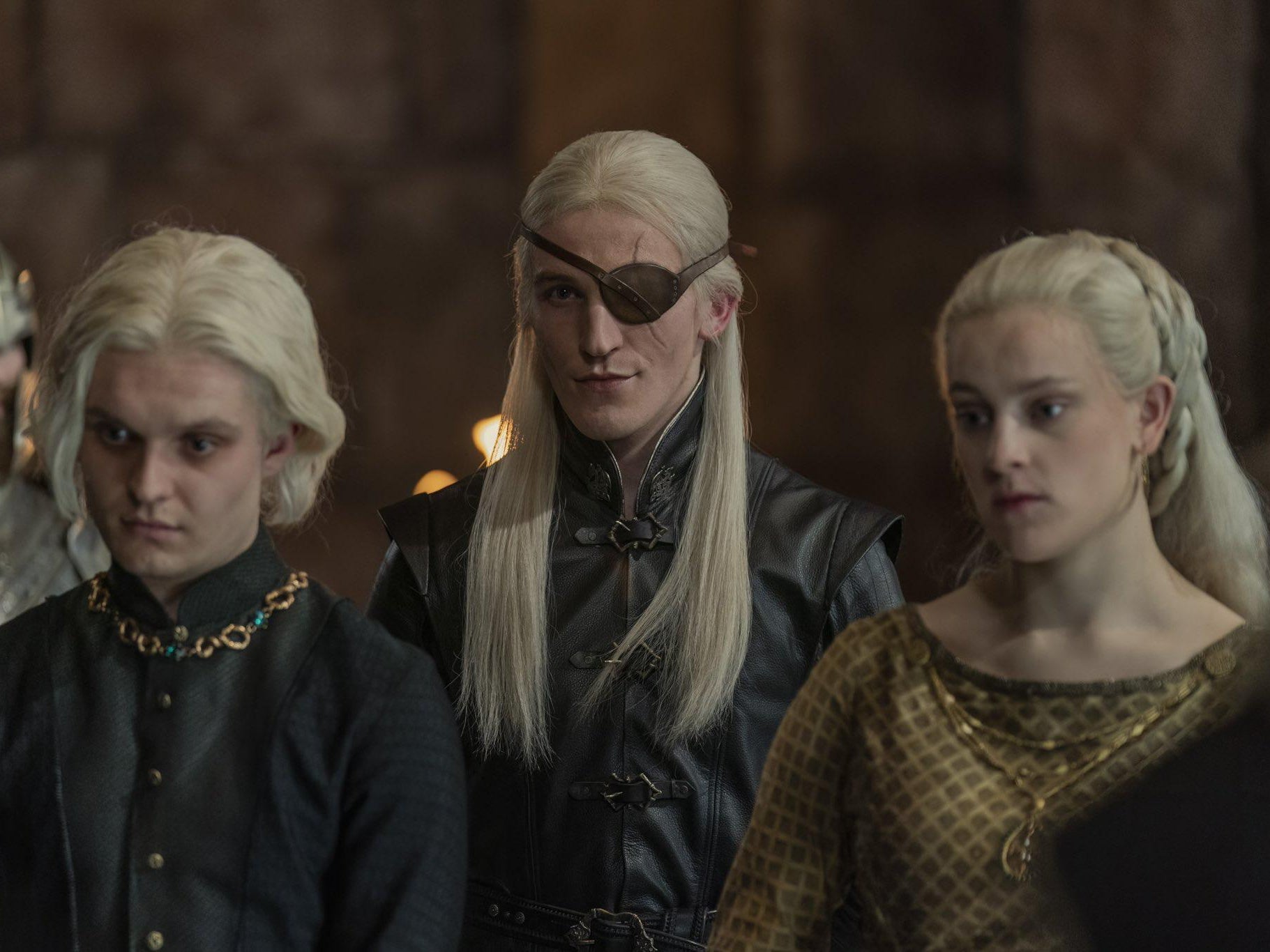 Daeron Targaryen’s older siblings - Aegon, Aemond and Helaena