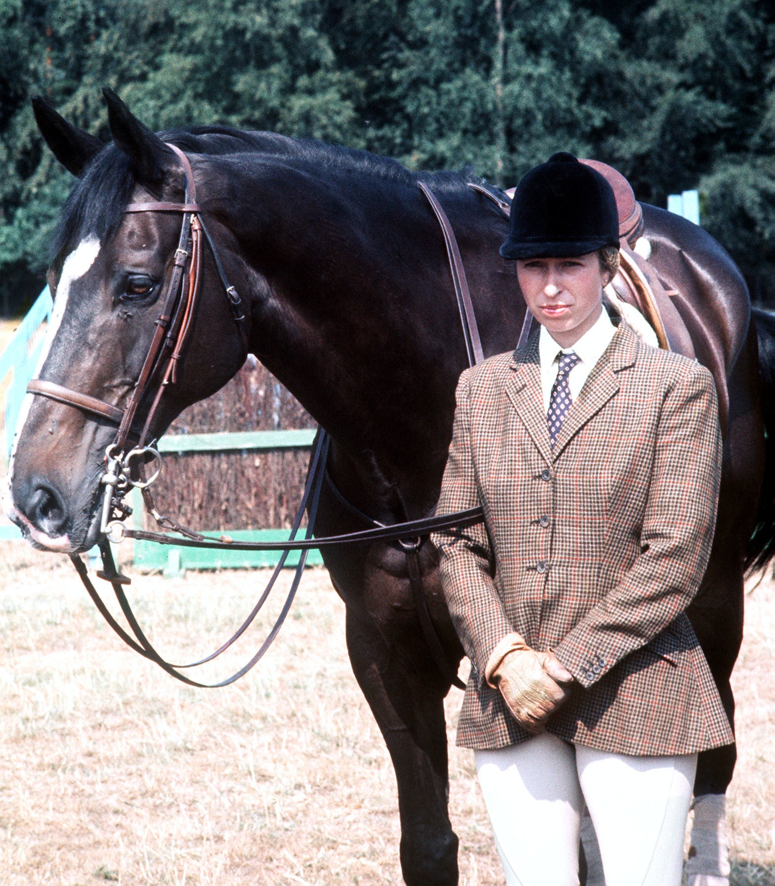 Princess Anne’s love of horses took her to the Olympics in 1976.