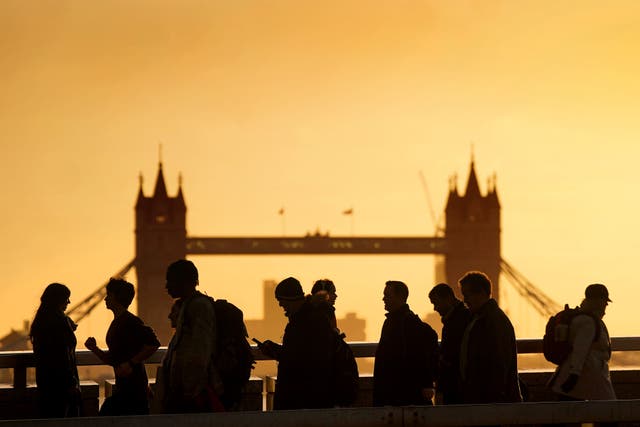 The IMF’s forecast for UK real GDP this year was upgraded in May (Victoria Jones/PA)