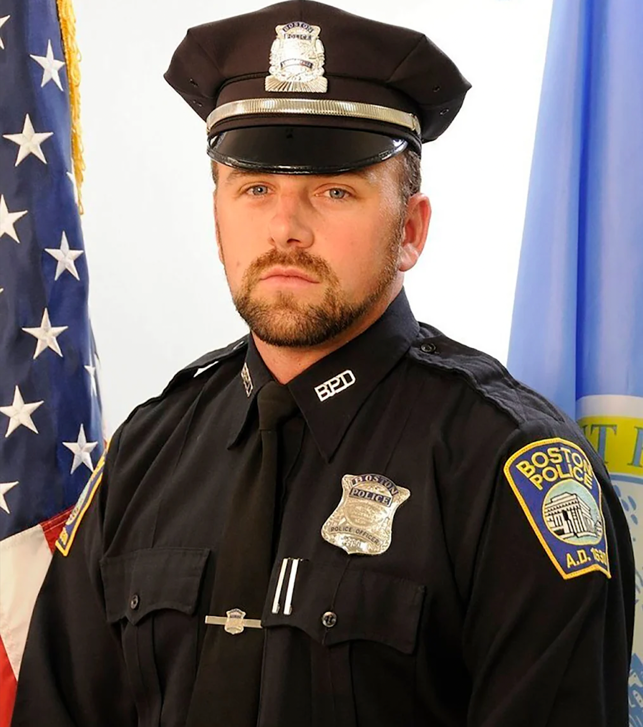 The body of 46-year-old O’Keefe, a Boston police officer, was found in the early morning hours of January 29, 2022, outside a home in Canton, Massachusetts. An autopsy found he died of hypothermia and blunt force trauma