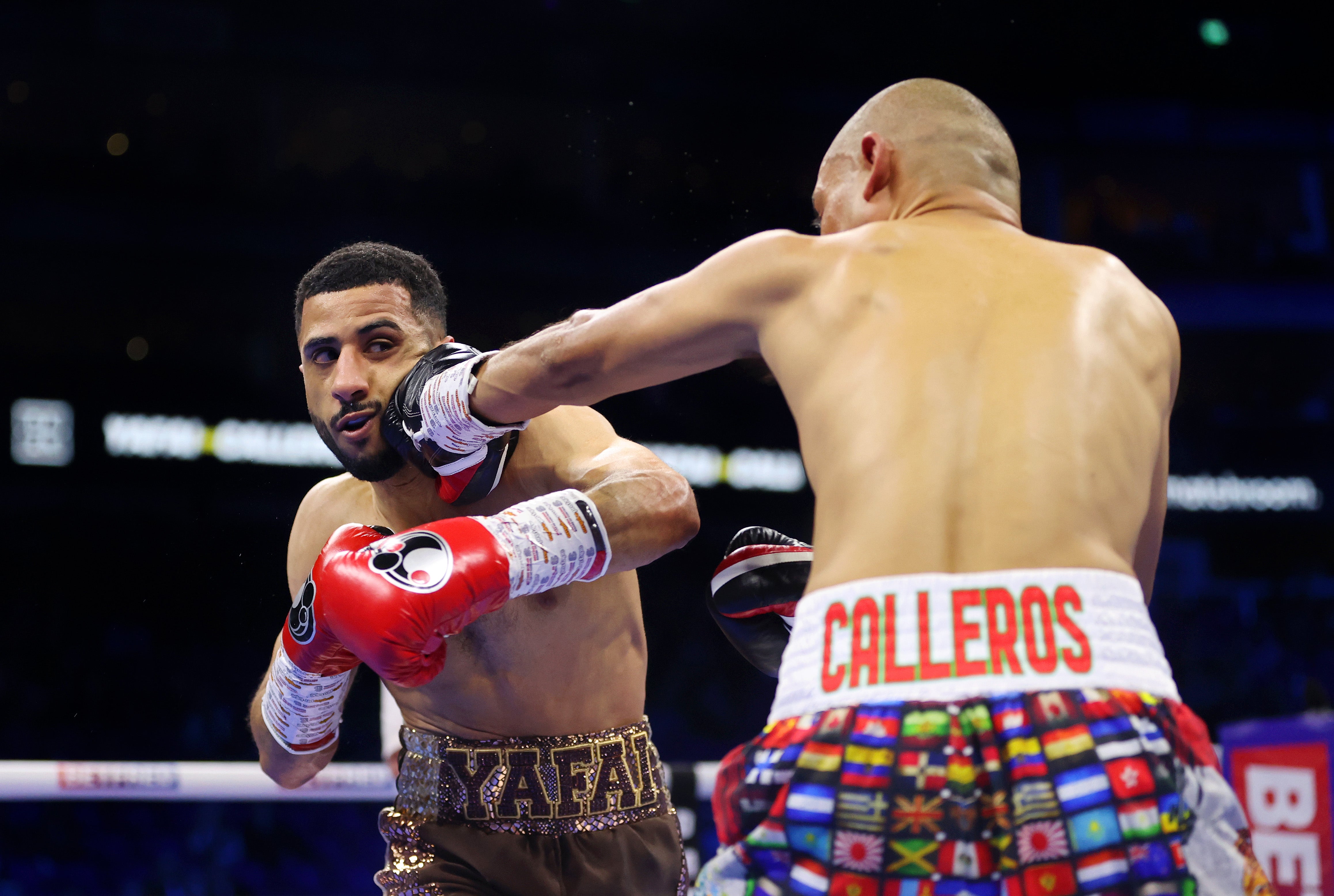 Moises Calleros fought Galal Yafai at the O2 Arena on the undercard of an Anthony Joshau fight