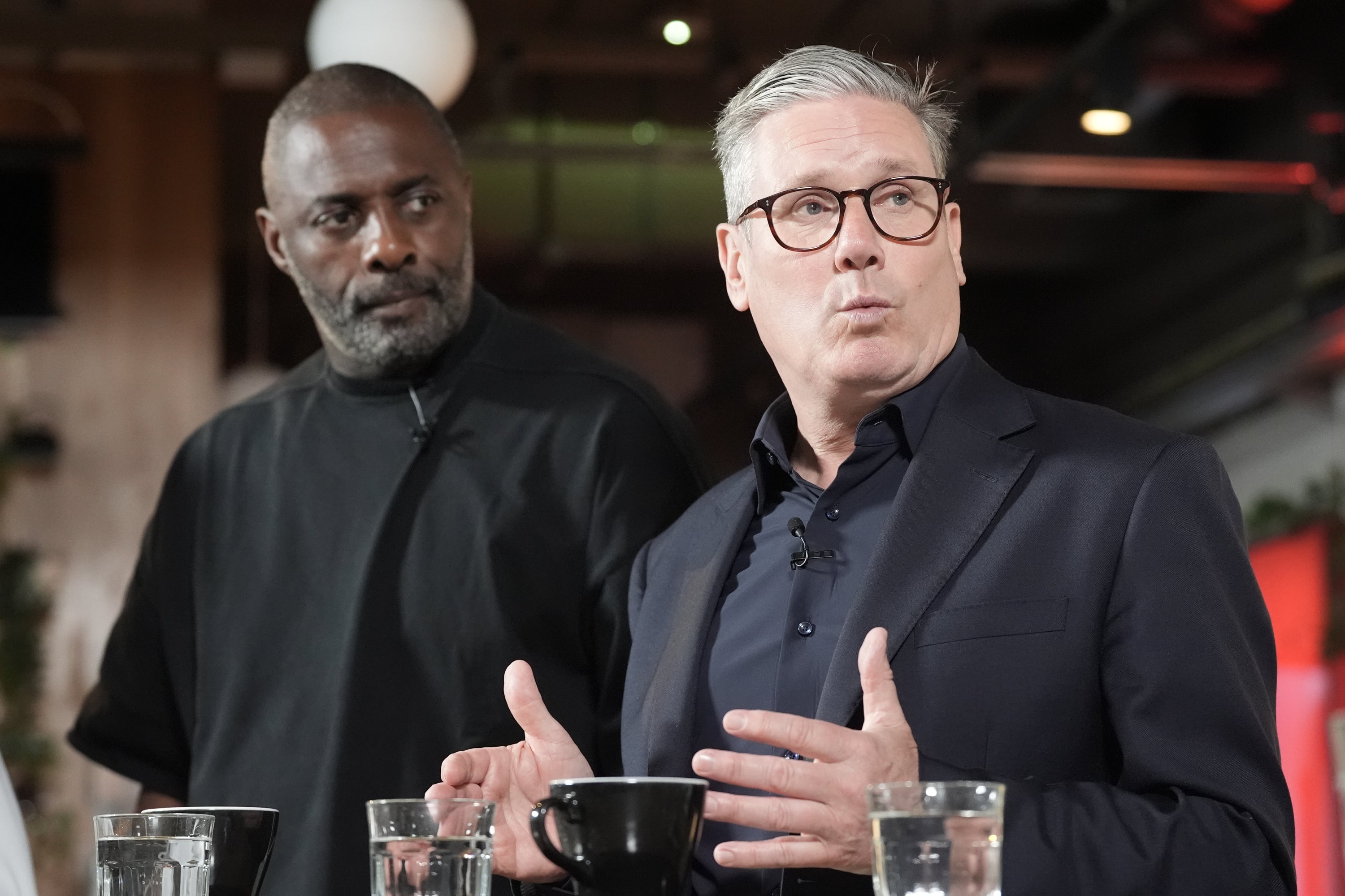 Idris Elba and Sir Keir Starmer are due to launch a new effort to tackle knife crime