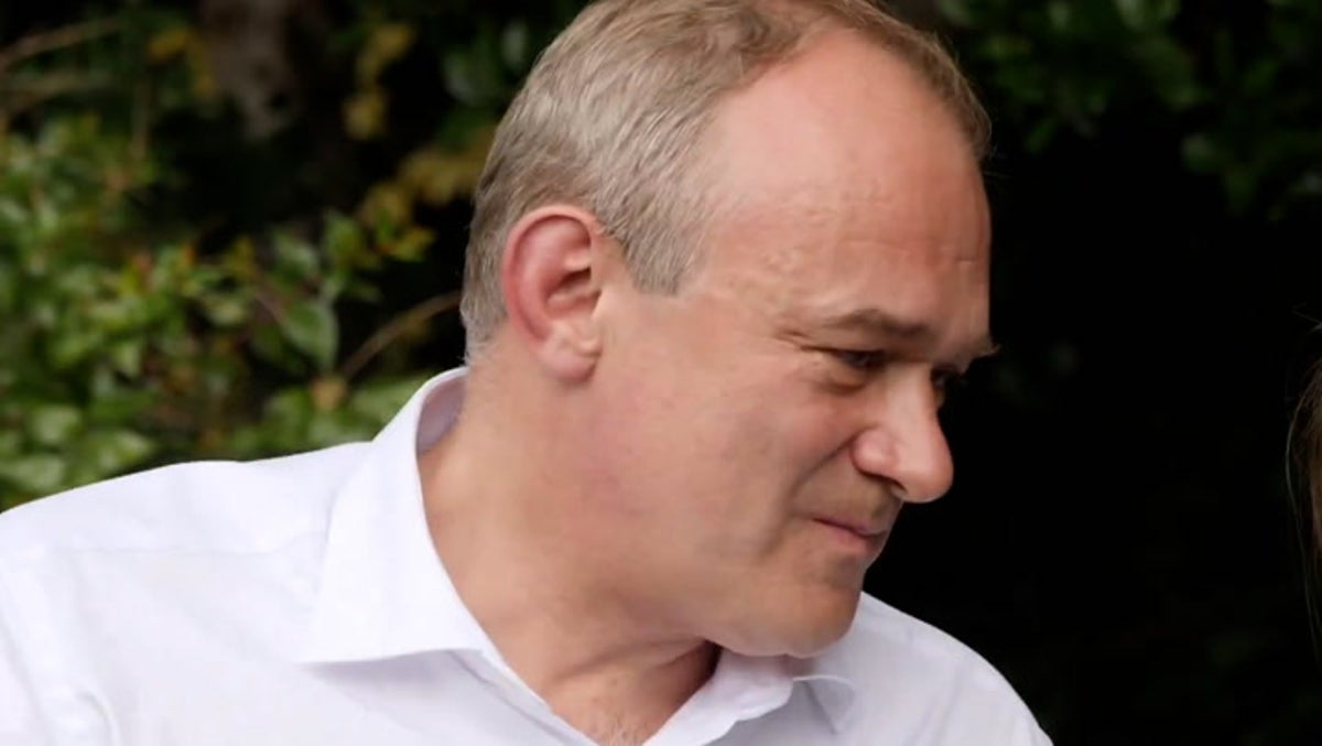 Lib Dem leader Ed Davey cries as he shares struggles of caring for his disabled son