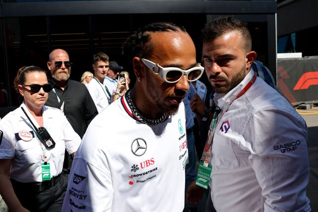 Lewis Hamilton is leaving Mercedes after this season (Joan Monfort/AP)