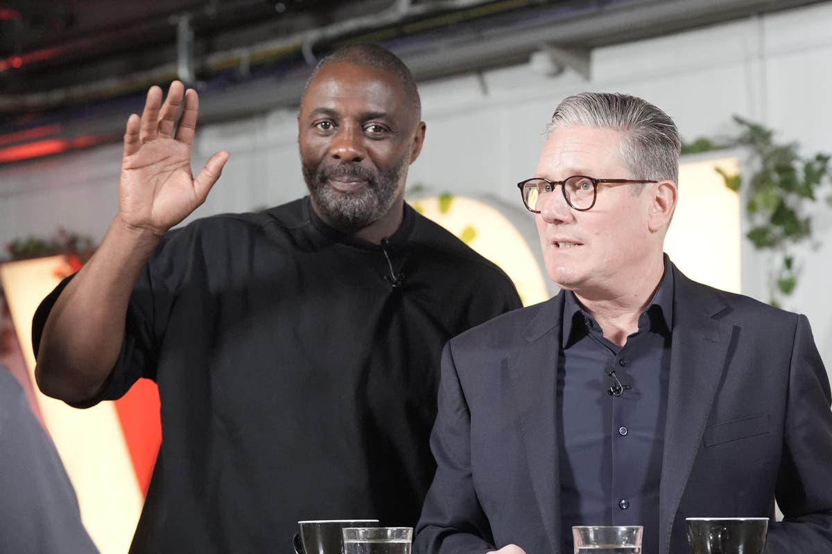 Idris Elba and Keir Starmer meet families of knife crime victims