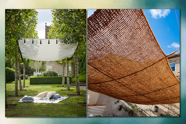 <p>Many shade sails are weather proofed with UV protection and are  resistance to the odd shower  </p>