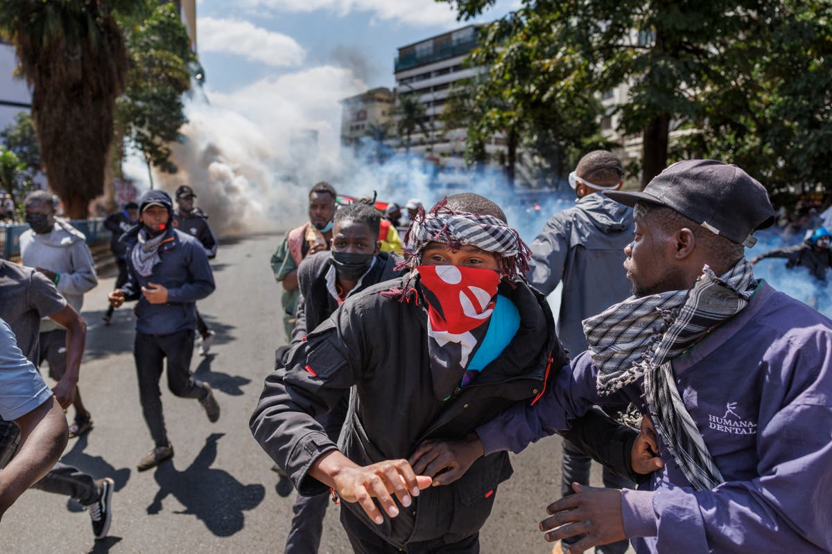 Kenya police open fire on protesters as crowd seek to storm parliament