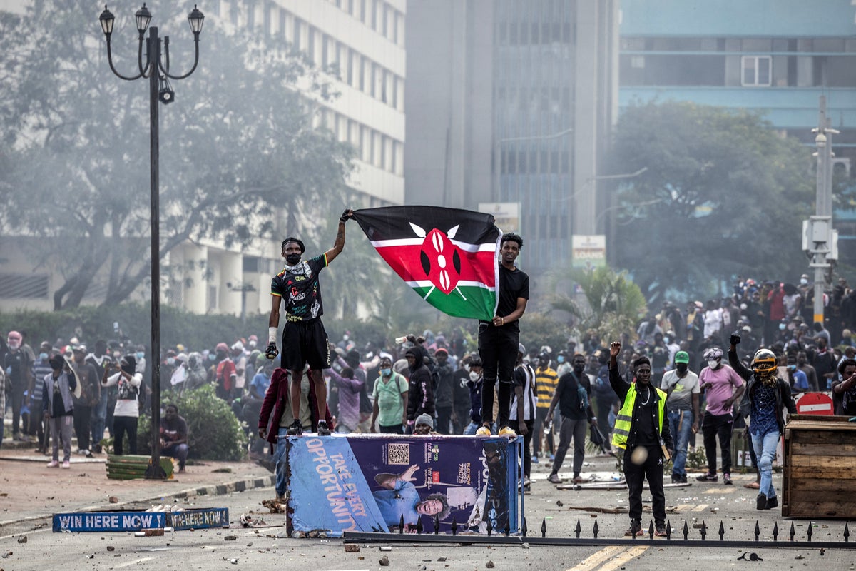 Watch: Protesters enter Kenya’s parliament amid deadly clashes with police