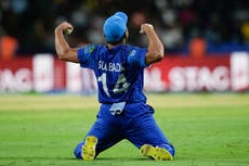 Gulbadin Naib makes light of mystery injury in Afghanistan’s win over Bangladesh