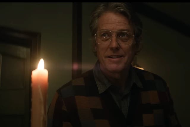 <p>Hugh Grant in the trailer for ‘Heretic'</p>