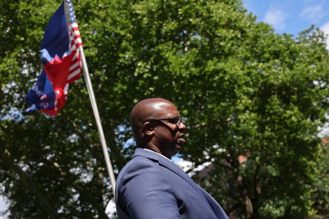 <p>Rep. Jamaal Bowman (D-NY) became the first member of the Squad to lose his primary on Tuesday evening. (Photo by Michael M. Santiago/Getty Images)</p>