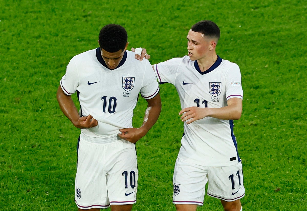 Gary Neville criticises ‘basic’ England after drab first half against Slovenia