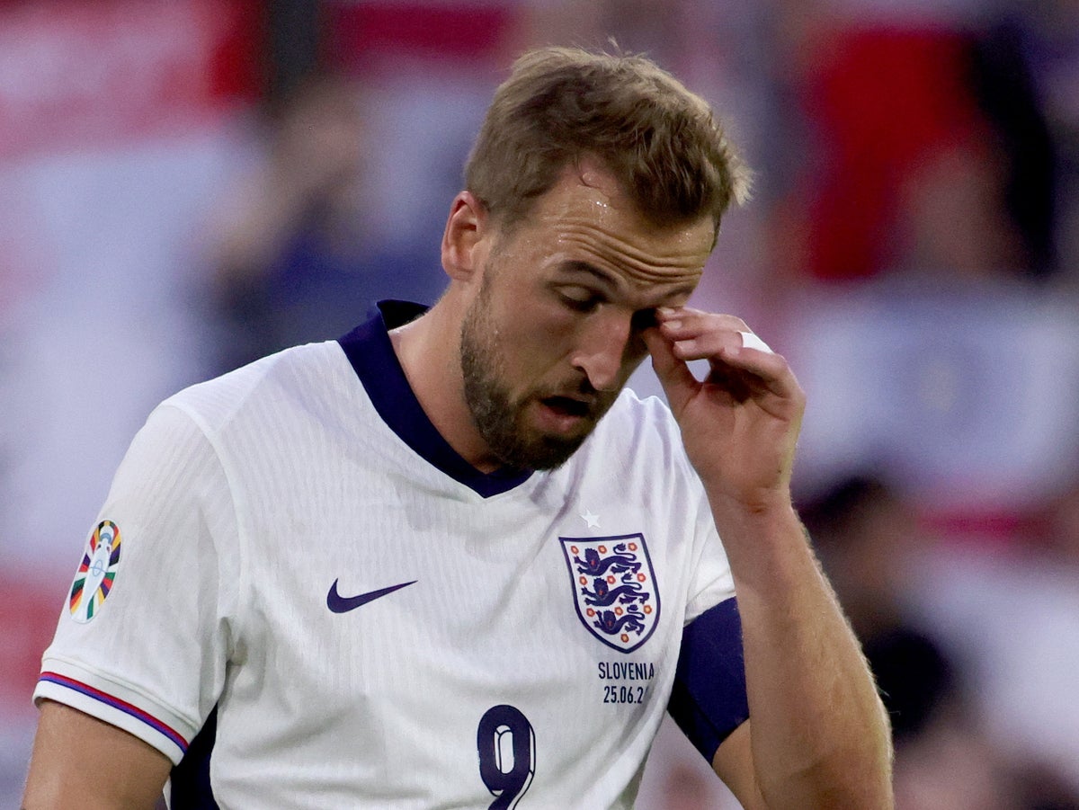 England booed off after drab goalless draw with Slovenia at Euro 2024