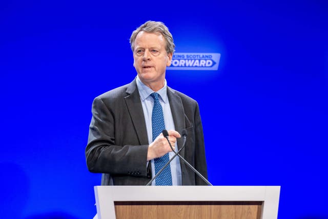 <p>Alister Jack is the latest figure to have become embroiled in the controversy over alleged betting on the timing of the election (Michal Wachucik/PA)</p>
