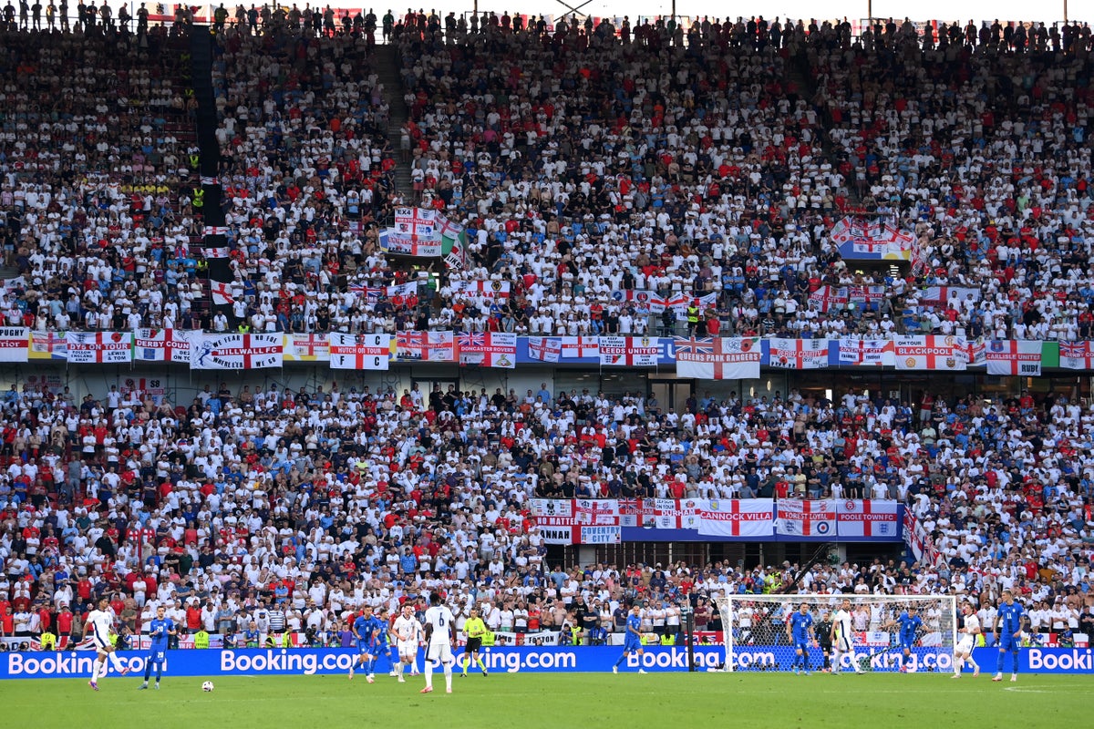 The best part about England at Euro 2024 so far? The flags and retro shirts
