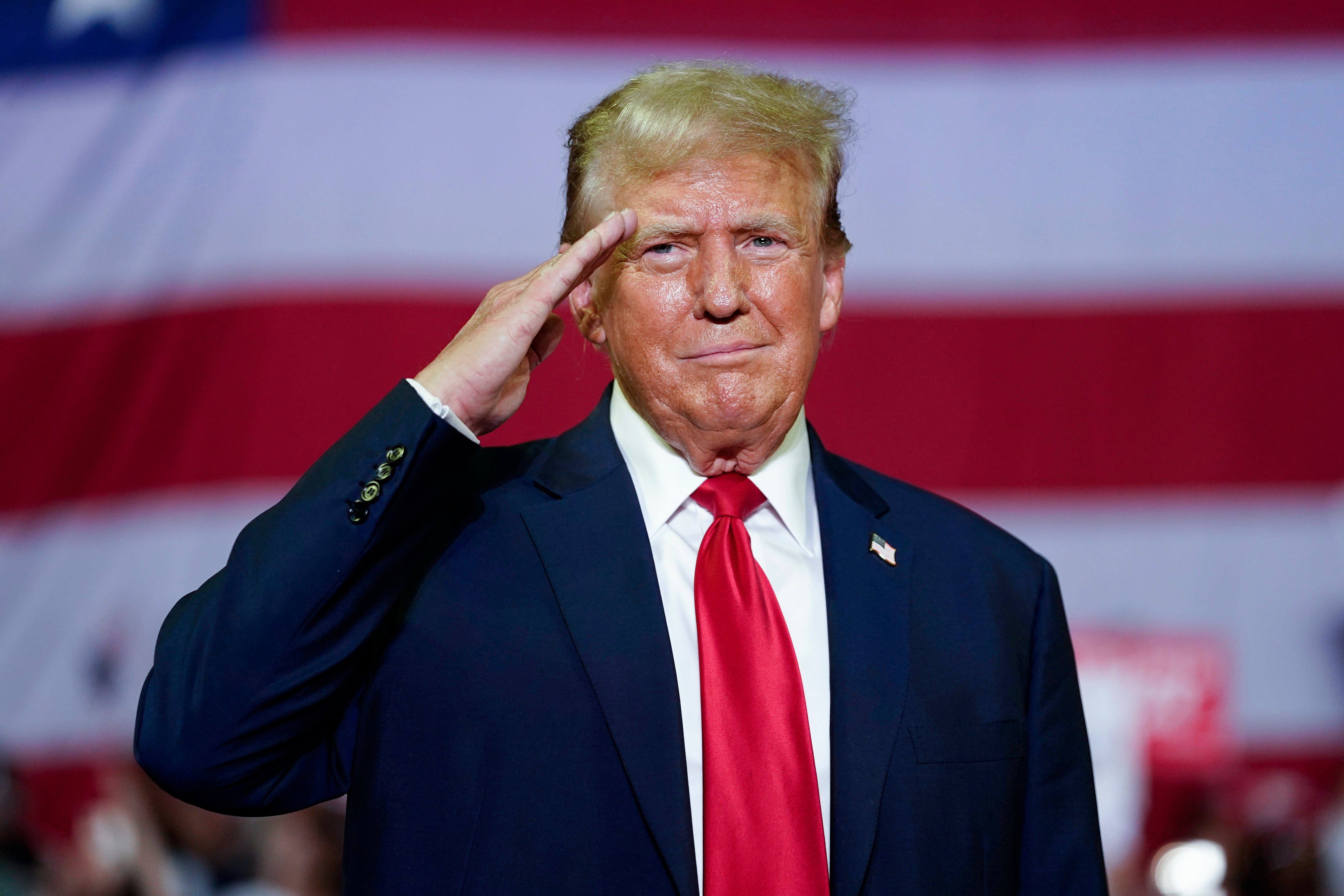 Donald Trump during a campaign event on June 22