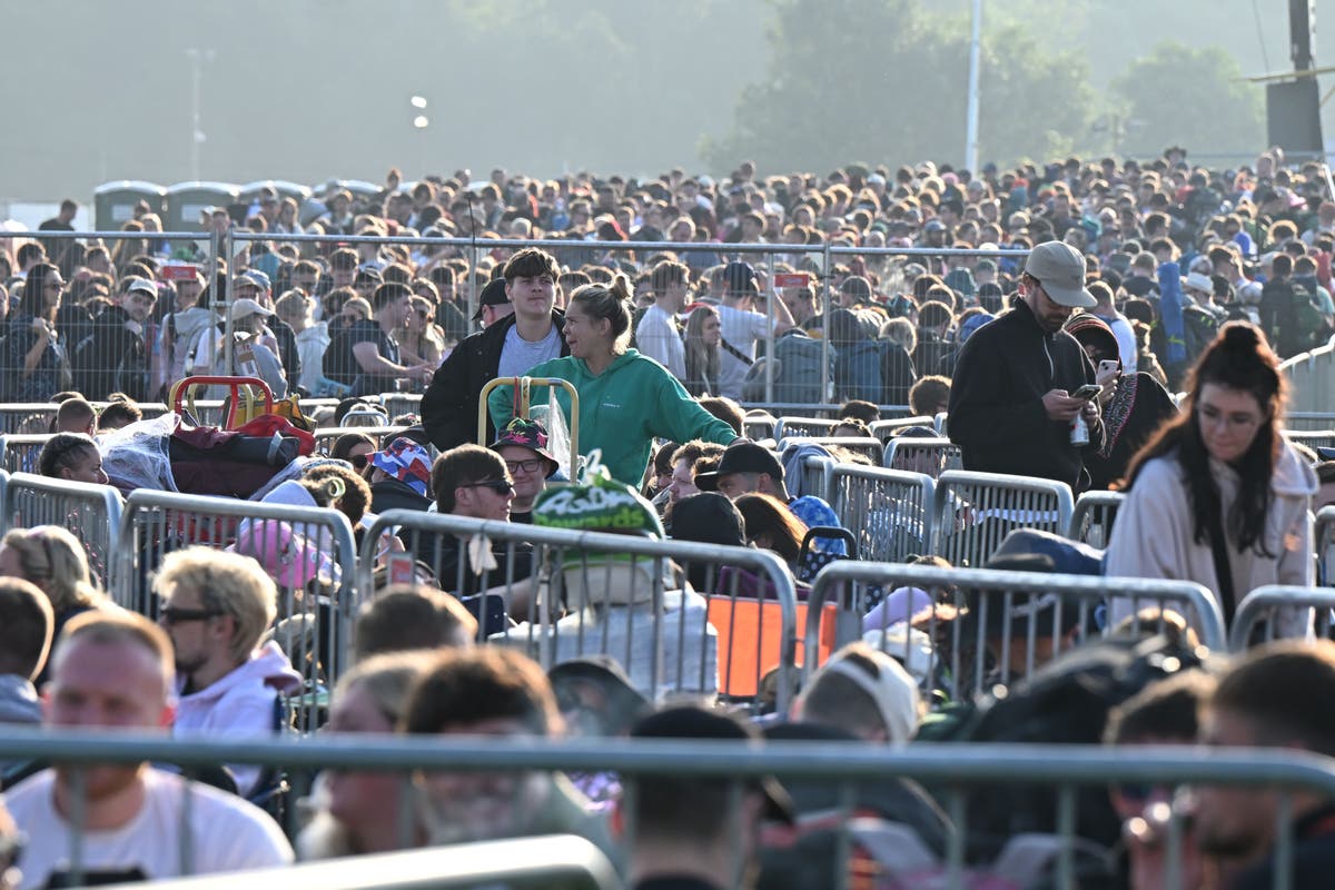 Person hit by train leads to major delays for Glastonbury travellers – live updates