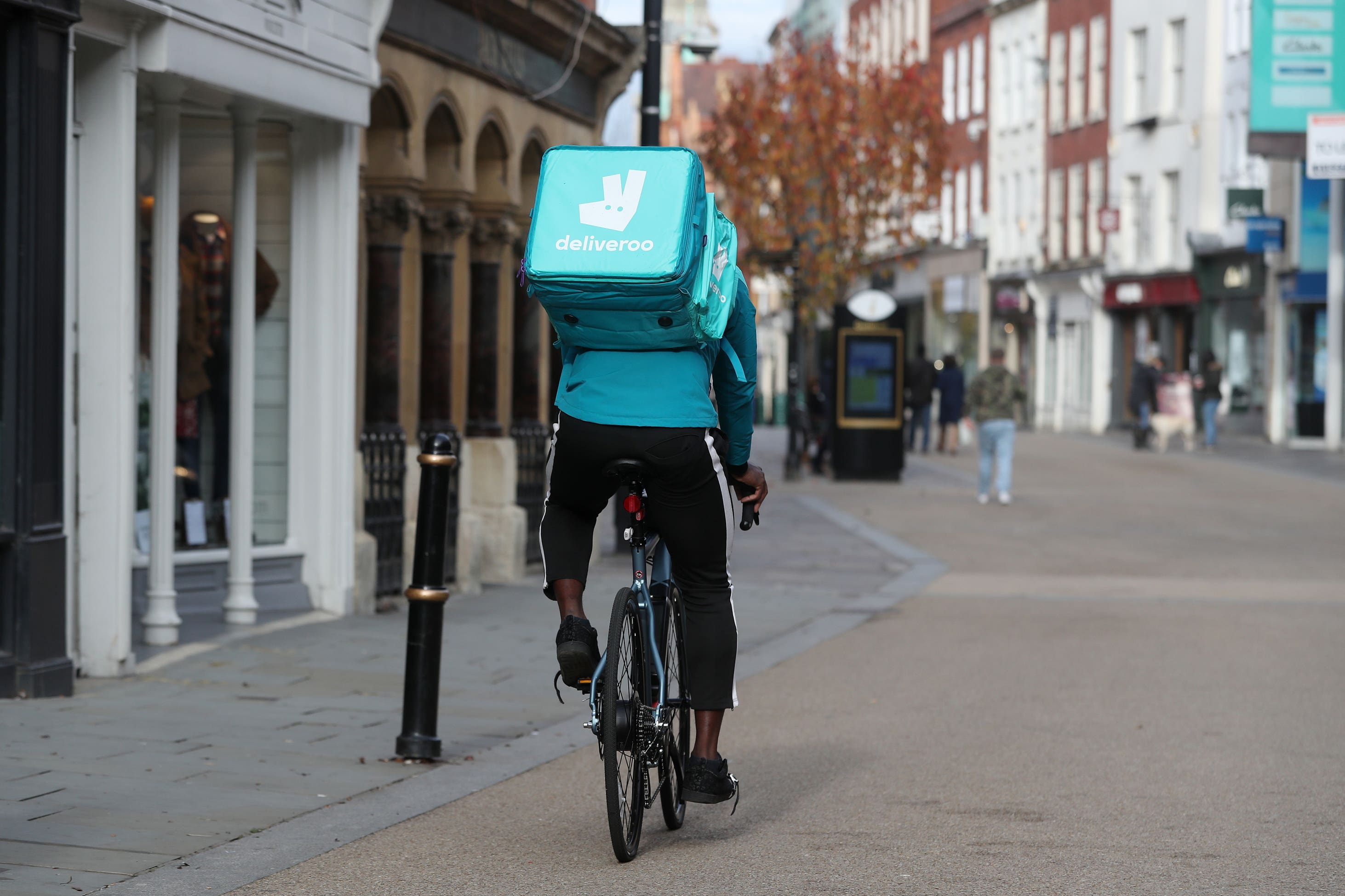 Shares in Deliveroo have been given a boost (David Davies/PA)