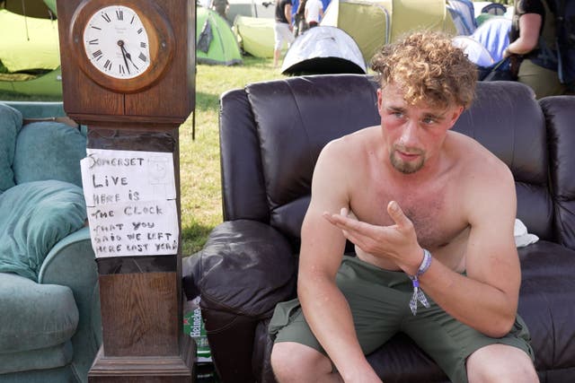 Bob the Blender, a drum and bass DJ, said he had already been up all night on Tuesday (Tom Leese/PA)