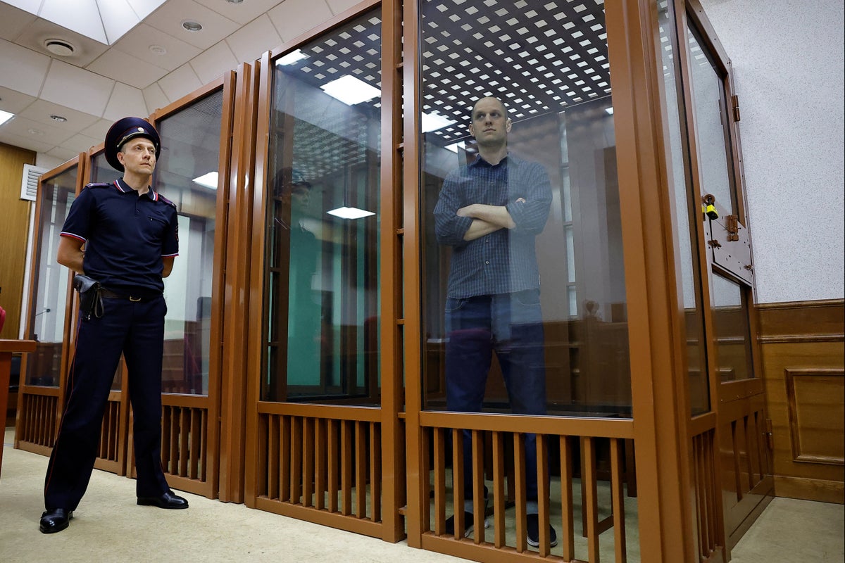 Closed-door trial of US journalist Evan Gershkovich begins in Russia as case denounced as sham