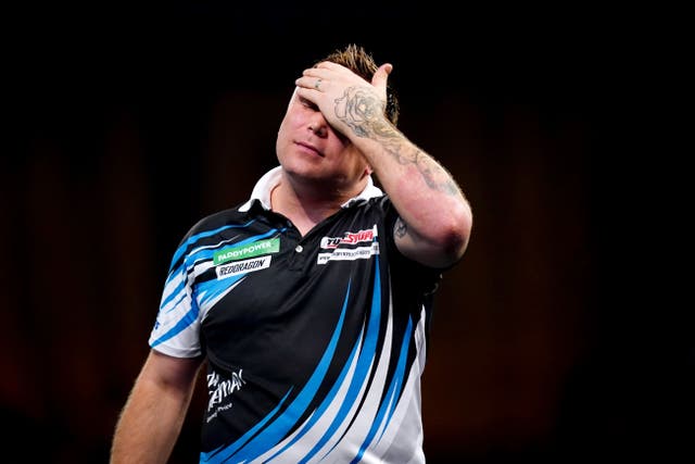 Gerywn Price is out of the World Cup of Darts (John Walton/PA)