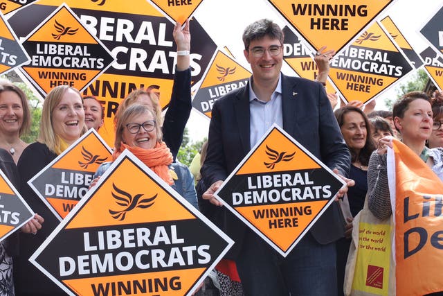 <p>Liberal Democrat parliamentary candidate for Godalming and Ash Paul Follows is taking on the chancellor </p>