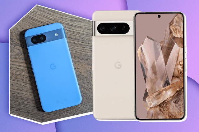 <p>Google’s latest phones are due to be announced in August. (Pictured: the Pixel 8 Pro and Pixel 8a) </p>