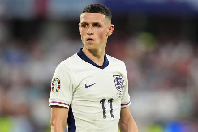 <p>Phil Foden is back with the England squad </p>