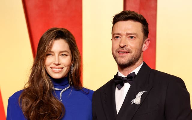 <p>Jessica Biel and Justin Timberlake</p>