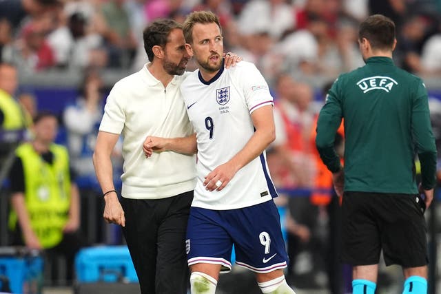 Gareth Southgate will prepare his England team to take on Slovakia (Adam Davy/PA)