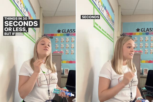 <p>Teacher goes viral for ‘30 seconds or less’ rule on kindness</p>