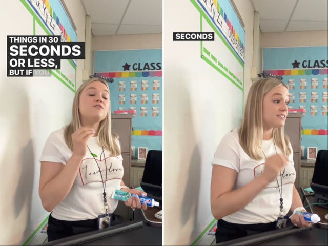 <p>Teacher goes viral for ‘30 seconds or less’ rule on kindness</p>