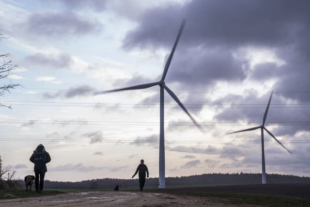 The Scottish Greens co-leader will visit a wind farm on Thursday (Danny Lawson/PA)