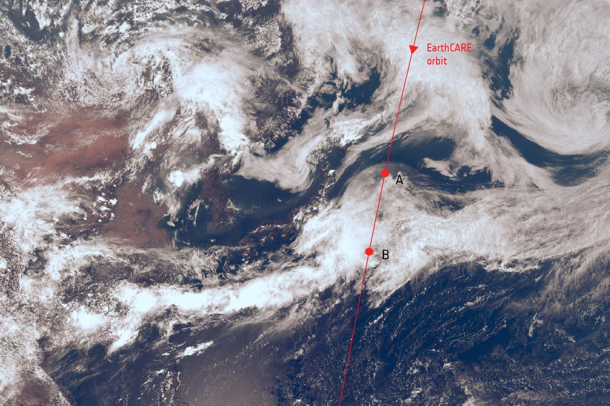 Satellite photo sheds light on mystery of what happens inside clouds