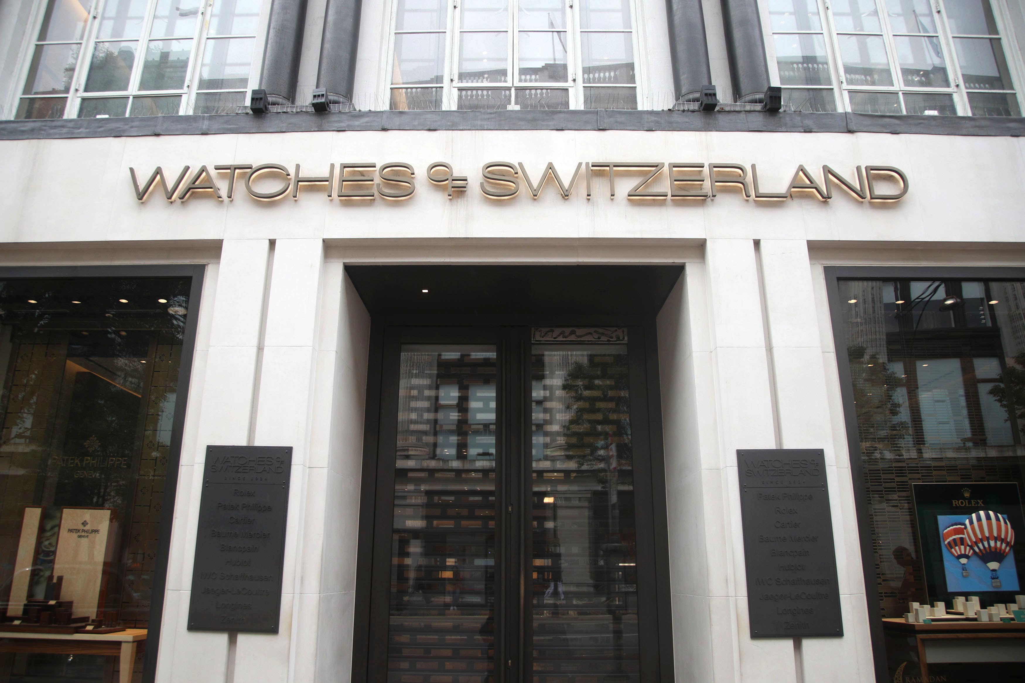 Watches of Switzerland has said the UK’s luxury watch market is beginning to improve again after a sharp drop in consumer confidence in recent years (Yui Mok/PA)