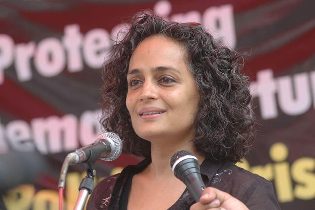 Arundhati Roy has won this year’s PEN Pinter Prize (Alamy/PA)