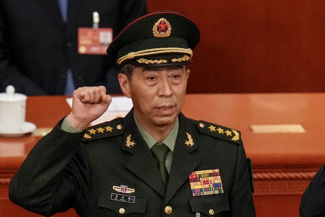 CHINA-EXMINISTRO DE DEFENSA